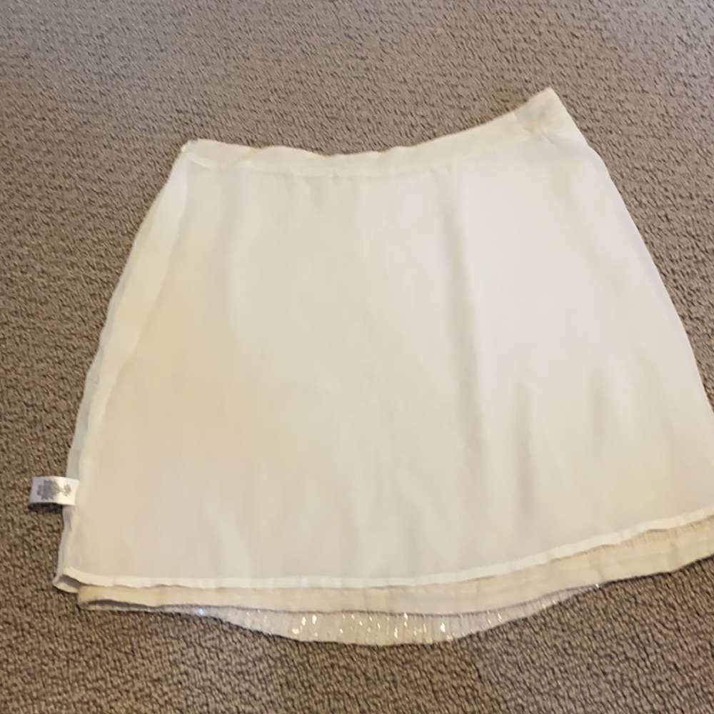BANANA REPUBLIC Vintage white beaded skirt - Picture 9 of 10